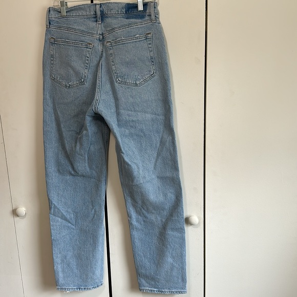 Abercrombie Dad High Rise Jeans with Criss-Cross Waist - Picture 4 of 5